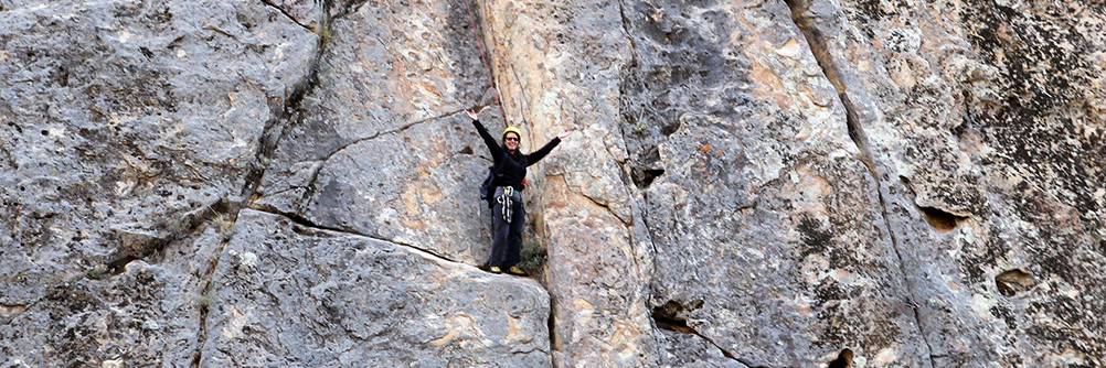 Rock Climbing in Ojai CA - Photo courtesy of Richard Miskiewicz Rock Climbing in Ojai CA