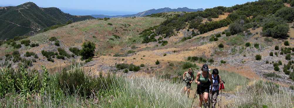 Photo courtesy of Rich Miskie Hiking in Ojai - Photo courtesy of Rich Miskie